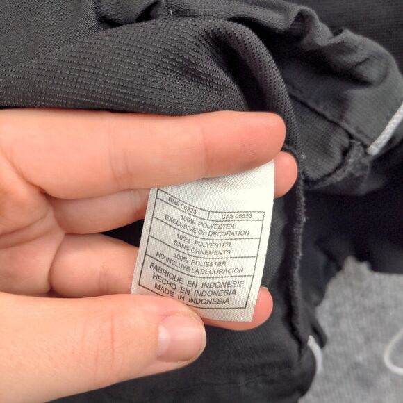 Nike Team Kankakee Golf Jacket Men's XL Long Sleeve Black 1/4 Zip Polyester - Picture 12 of 15